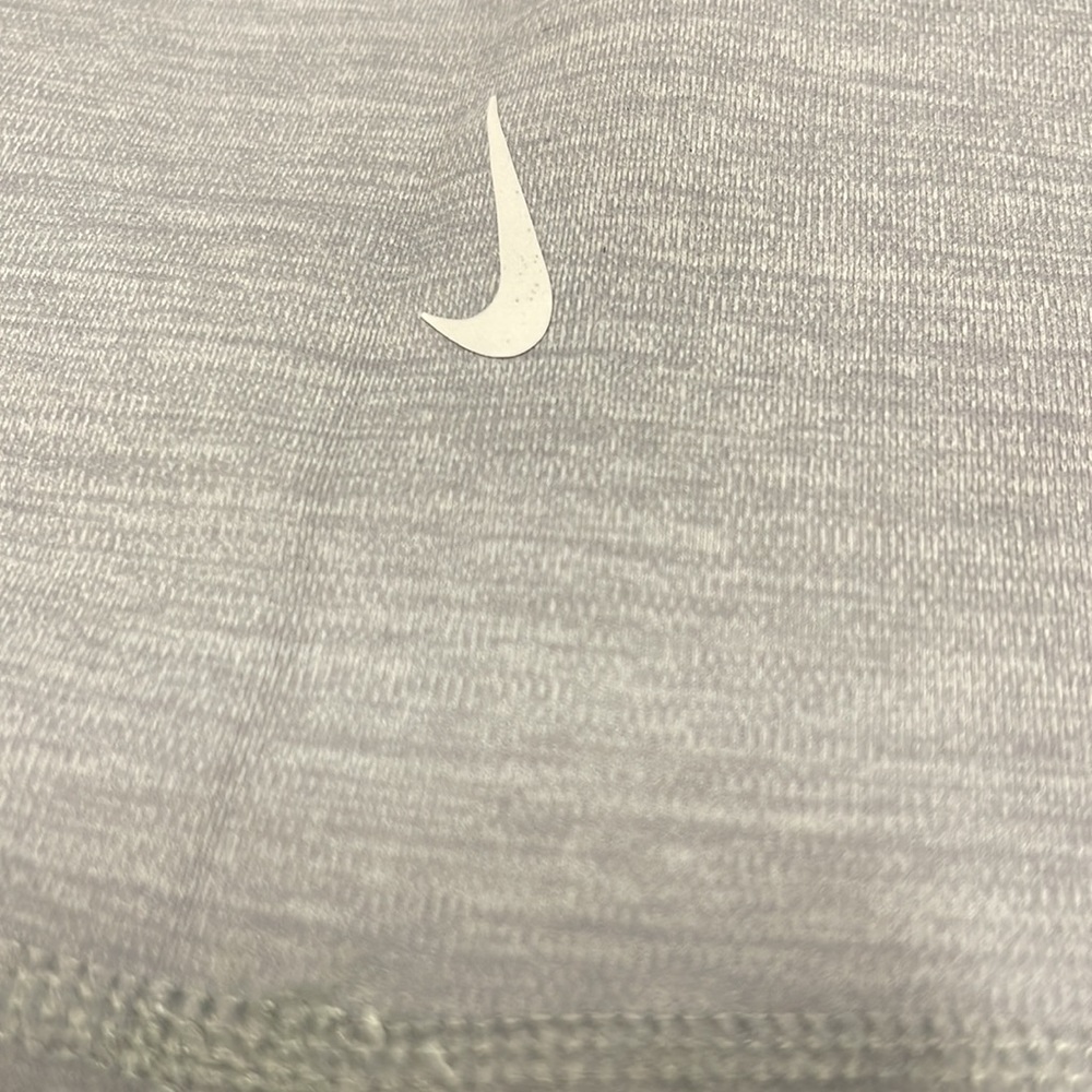 Nike Yoga Luxe Dri-FIT Women's High Waisted 7/8 Infinalon Leggings in Grey - Picture 5 of 12